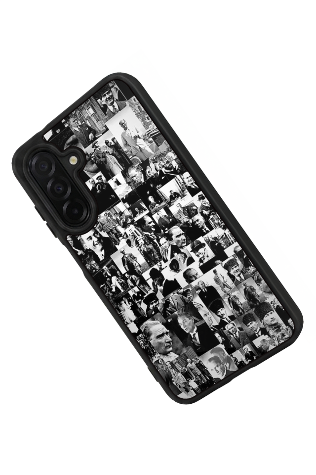 Samsung Galaxy A36 Uyumlu Mustafa Kemal Ataturk Tasarımlı Glossy Premium Kılıf