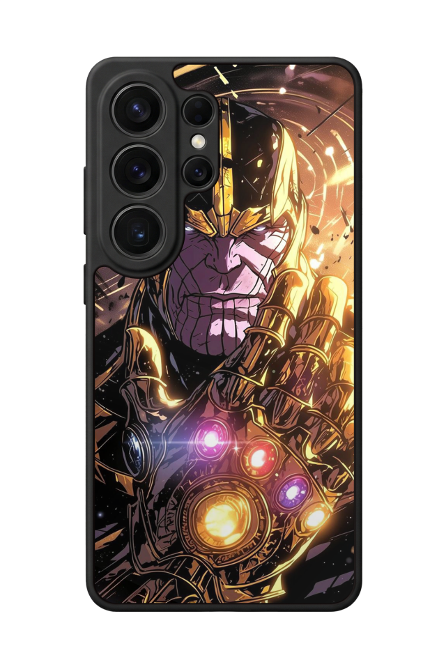 Samsung Galaxy S26 Ultra Uyumlu Thanos Tasarımlı Glossy Premium Kılıf