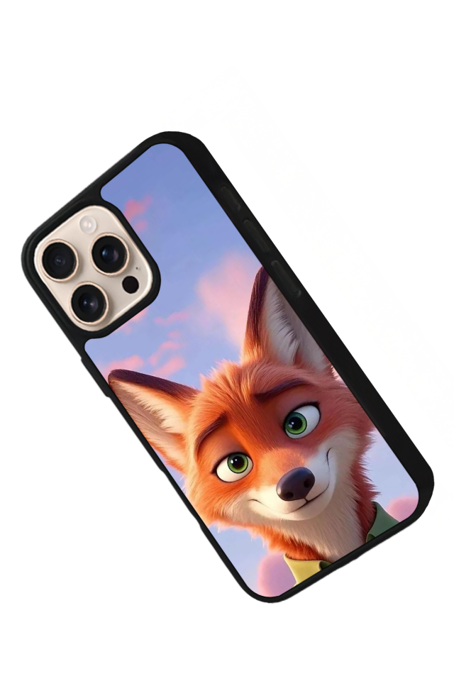 iPhone 14 Pro Max Uyumlu Zootropolis Tasarımlı Glossy Premium Kılıf