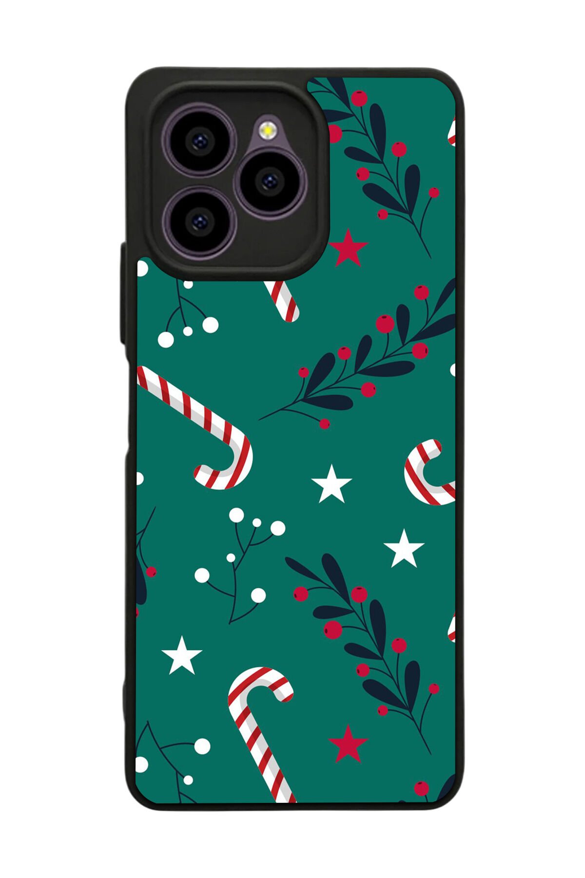 Omix X6 Uyumlu Yilbasi Christmas Tasarımlı Glossy Premium Kılıf
