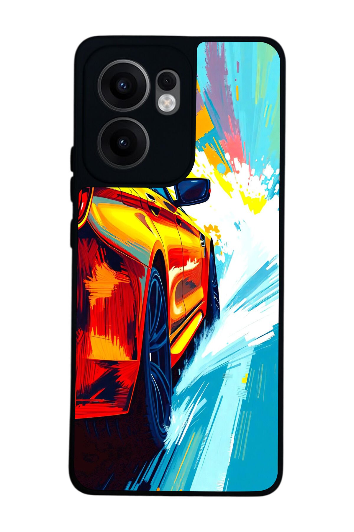 Oppo Reno 13F Uyumlu BMW Tasarımlı Glossy Premium Kılıf