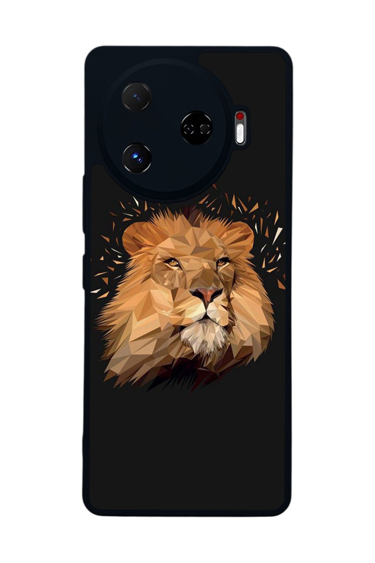 Tecno Camon 30 Pro Uyumlu Aslan Tasarımlı Glossy Premium Kılıf