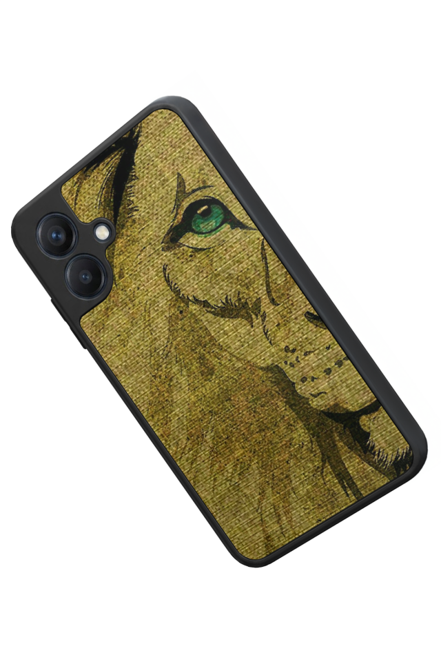 Samsung Galaxy A07 Uyumlu Aslan Tasarımlı Glossy Premium Kılıf