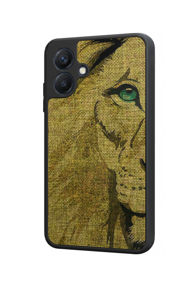 Samsung Galaxy A07 Uyumlu Aslan Tasarımlı Glossy Premium Kılıf