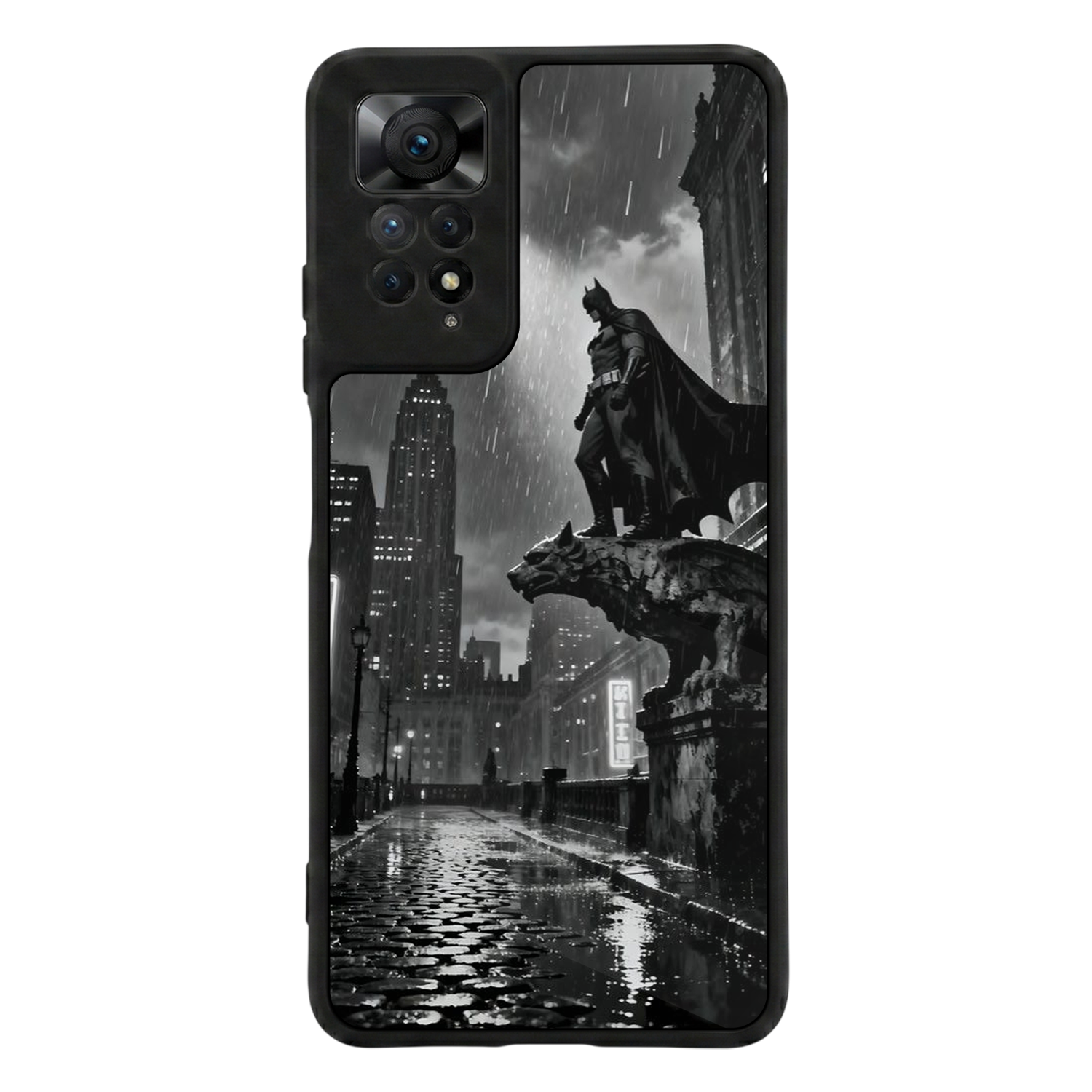 Xiaomi Redmi Note 12 Pro Uyumlu Batman Tasarımlı Glossy Premium Kılıf