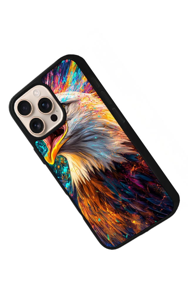 iPhone 16 Pro Max Uyumlu Besiktas Tasarımlı Glossy Premium Kılıf