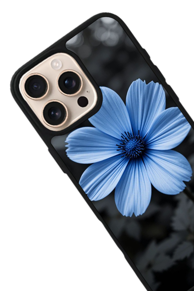 iPhone 14 Pro Uyumlu Cicek Tasarımlı Glossy Premium Kılıf