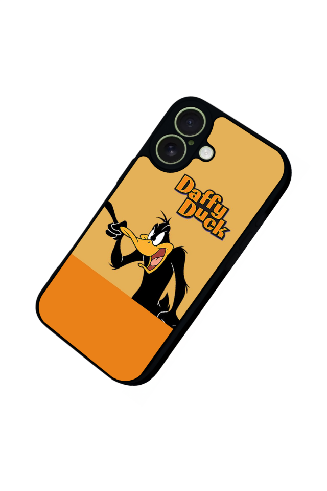 iPhone 17 Uyumlu Daffy duck Tasarımlı Glossy Premium Kılıf
