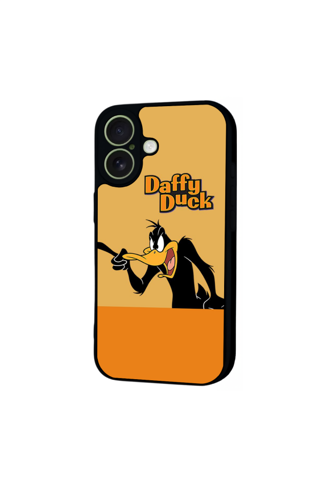 iPhone 17 Uyumlu Daffy duck Tasarımlı Glossy Premium Kılıf