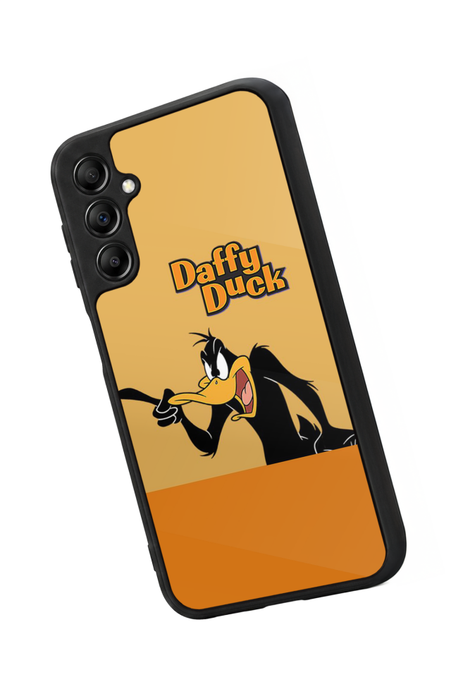 Samsung Galaxy A14 Uyumlu Daffy duck Tasarımlı Glossy Premium Kılıf