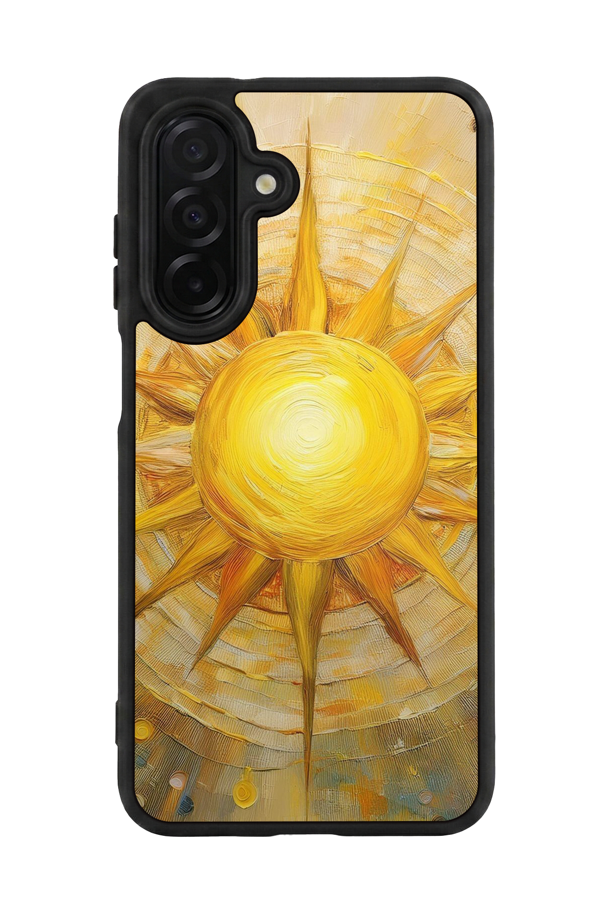 Samsung Galaxy A56 Uyumlu Güneş Tasarımlı Glossy Premium Kılıf