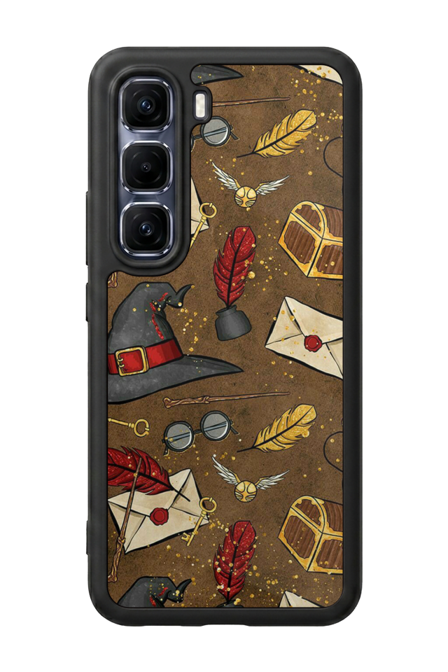 Infinix Hot 60 Pro Plus Uyumlu HarryPotter Tasarımlı Glossy Premium Kılıf