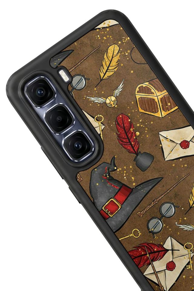 Infinix Hot 60 Pro Plus Uyumlu HarryPotter Tasarımlı Glossy Premium Kılıf