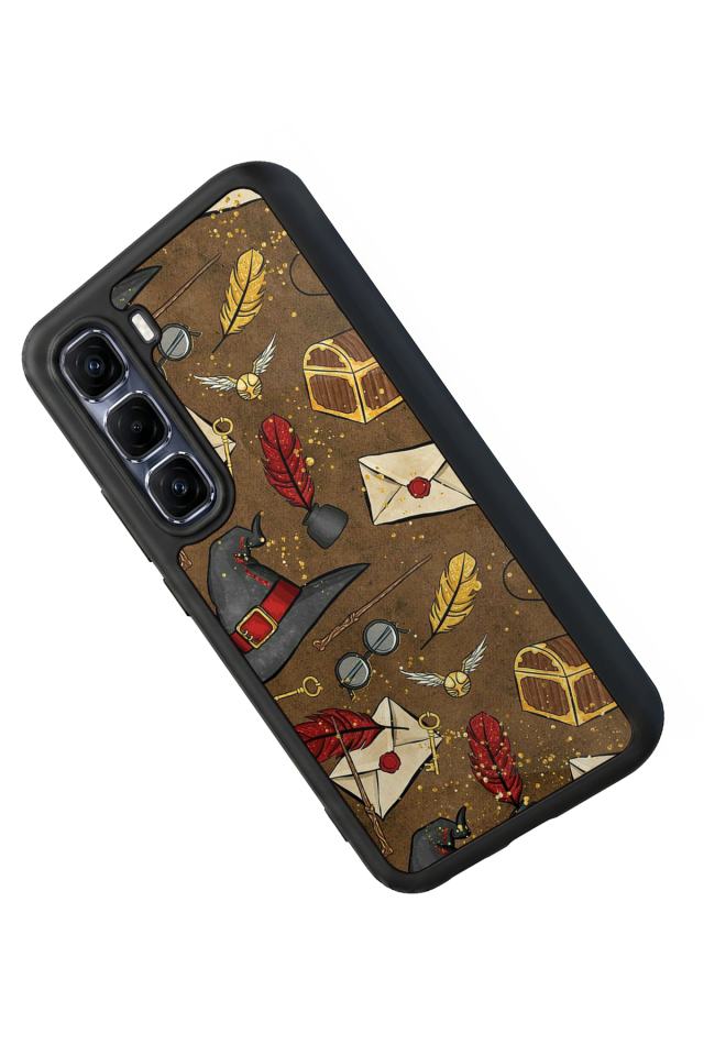 Infinix Hot 60 Pro Plus Uyumlu HarryPotter Tasarımlı Glossy Premium Kılıf