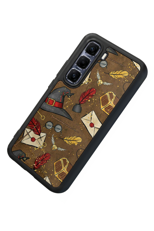 Infinix Hot 60 Pro Plus Uyumlu HarryPotter Tasarımlı Glossy Premium Kılıf