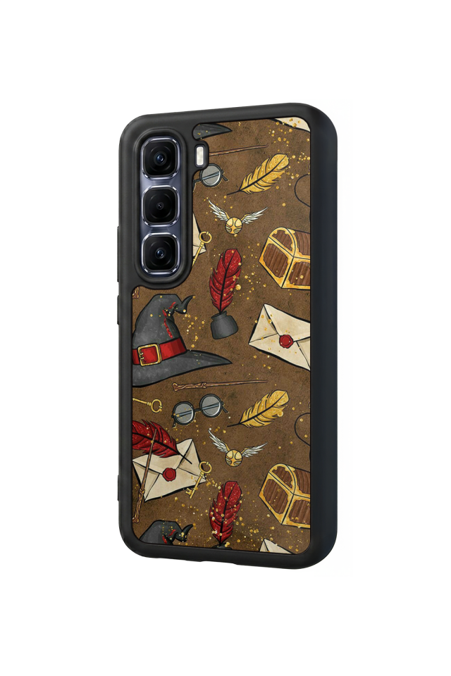 Infinix Hot 60 Pro Plus Uyumlu HarryPotter Tasarımlı Glossy Premium Kılıf