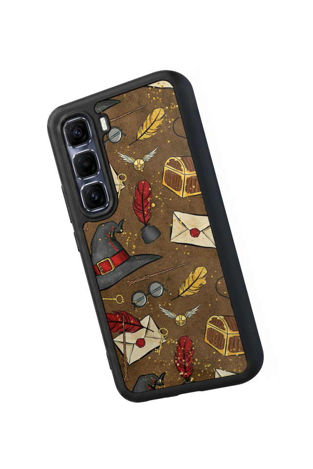 Infinix Hot 60 Pro Plus Uyumlu HarryPotter Tasarımlı Glossy Premium Kılıf
