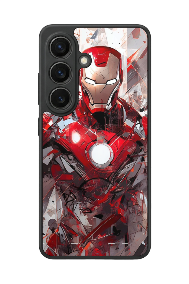 Samsung Galaxy S26 Uyumlu Iron Man ( Demir Adam ) Tasarımlı Glossy Premium Kılıf