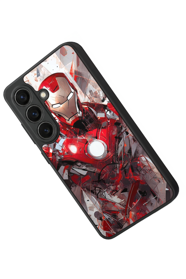 Samsung Galaxy S26 Uyumlu Iron Man ( Demir Adam ) Tasarımlı Glossy Premium Kılıf