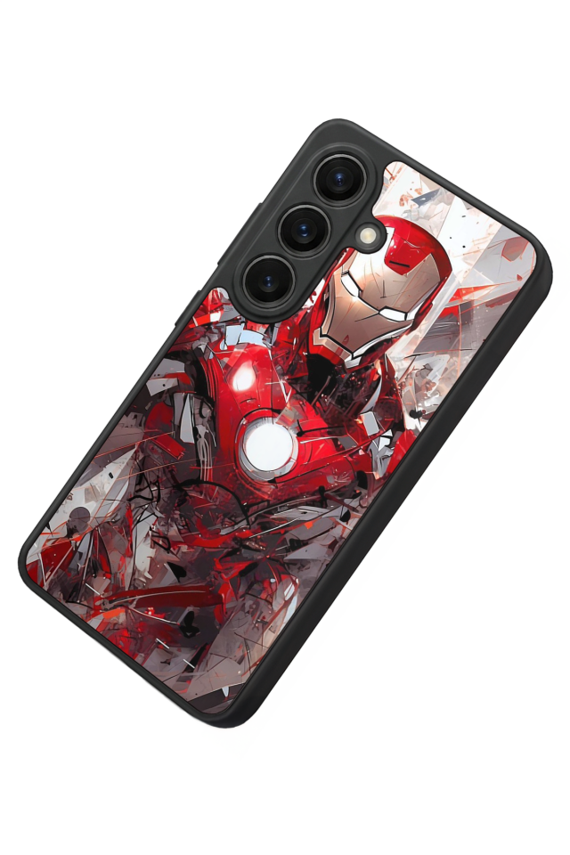 Samsung Galaxy S26 Uyumlu Iron Man ( Demir Adam ) Tasarımlı Glossy Premium Kılıf