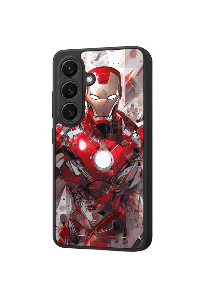Samsung Galaxy S26 Uyumlu Iron Man ( Demir Adam ) Tasarımlı Glossy Premium Kılıf