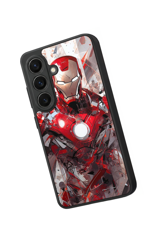 Samsung Galaxy S26 Uyumlu Iron Man ( Demir Adam ) Tasarımlı Glossy Premium Kılıf
