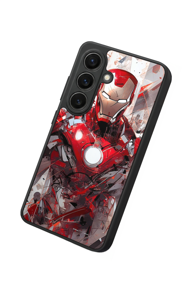 Samsung Galaxy S26 Uyumlu Iron Man ( Demir Adam ) Tasarımlı Glossy Premium Kılıf