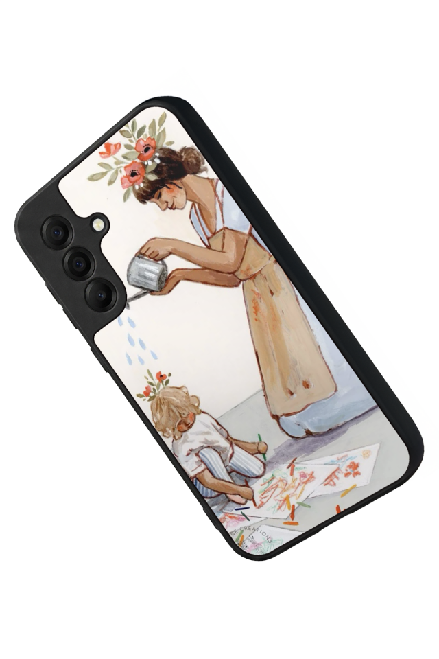 Samsung Galaxy A17 Uyumlu Kalp Love Tasarımlı Glossy Premium Kılıf