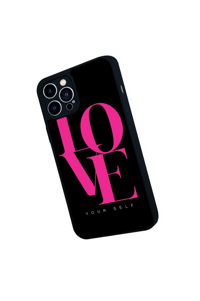 iPhone 13 Pro Max Uyumlu Love Tasarımlı Glossy Premium Kılıf