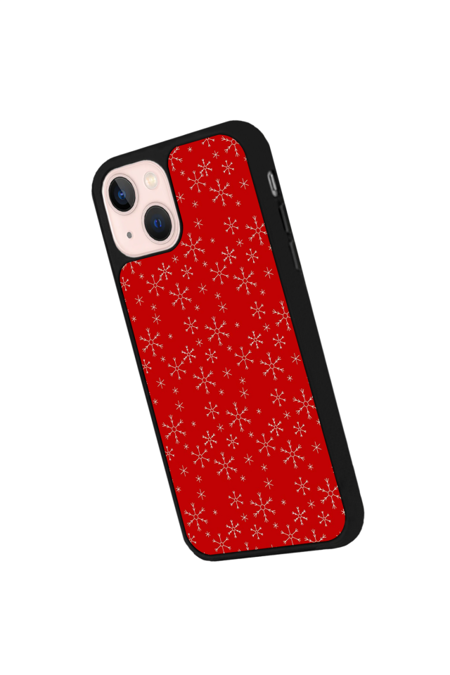 iPhone 13 Mini Uyumlu Yilbasi Christmas Tasarımlı Glossy Premium Kılıf