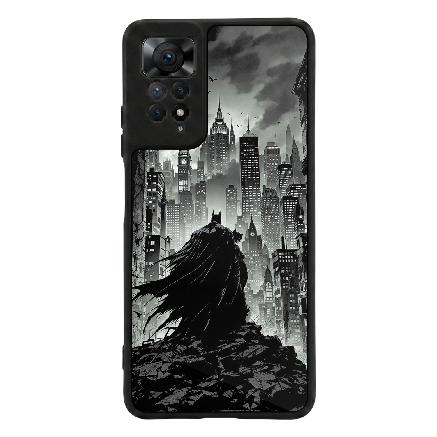 Xiaomi Redmi Note 12 Pro Uyumlu Batman Tasarımlı Glossy Premium Kılıf