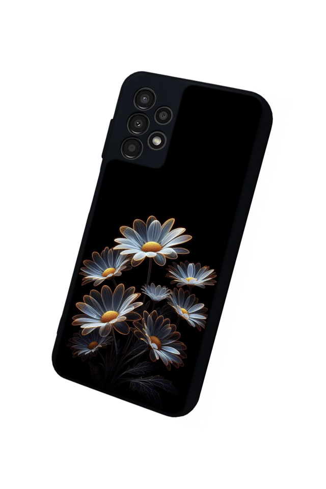 Samsung Galaxy A13 Uyumlu Cicek Tasarımlı Glossy Premium Kılıf