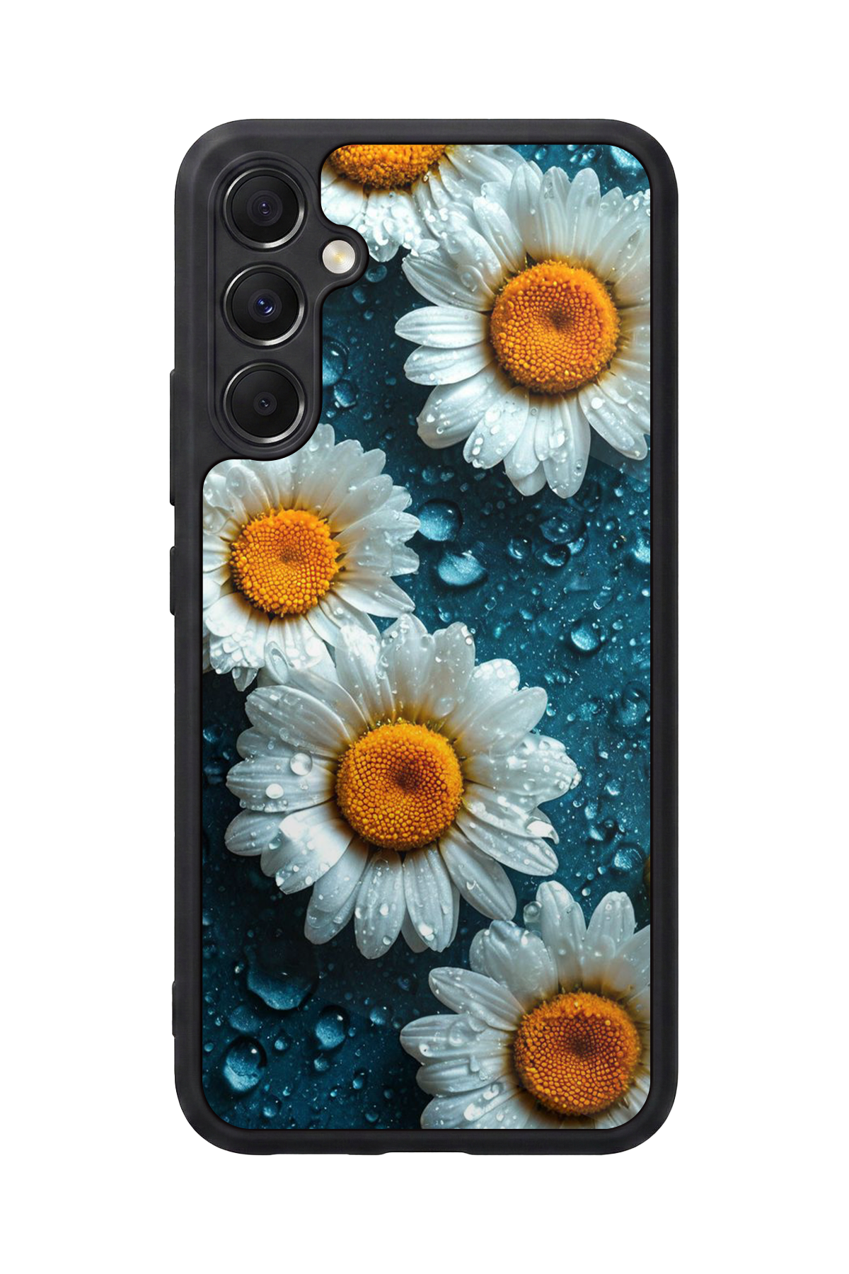 Samsung Galaxy M34 Uyumlu Cicek Tasarımlı Glossy Premium Kılıf