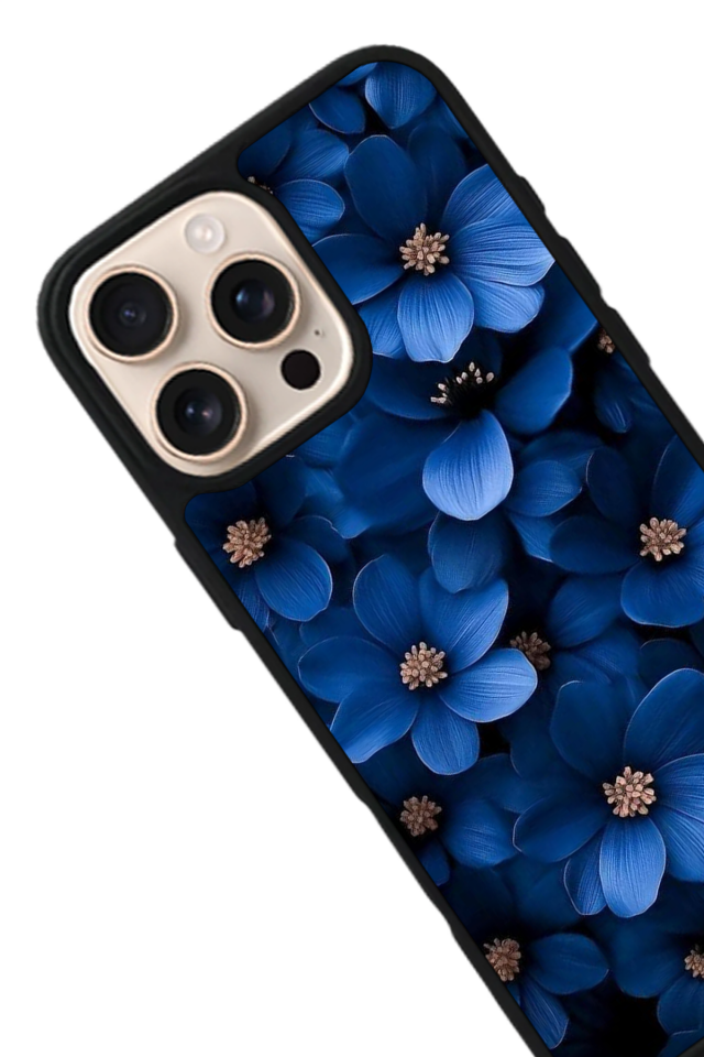 iPhone 14 Pro Uyumlu Cicek Tasarımlı Glossy Premium Kılıf