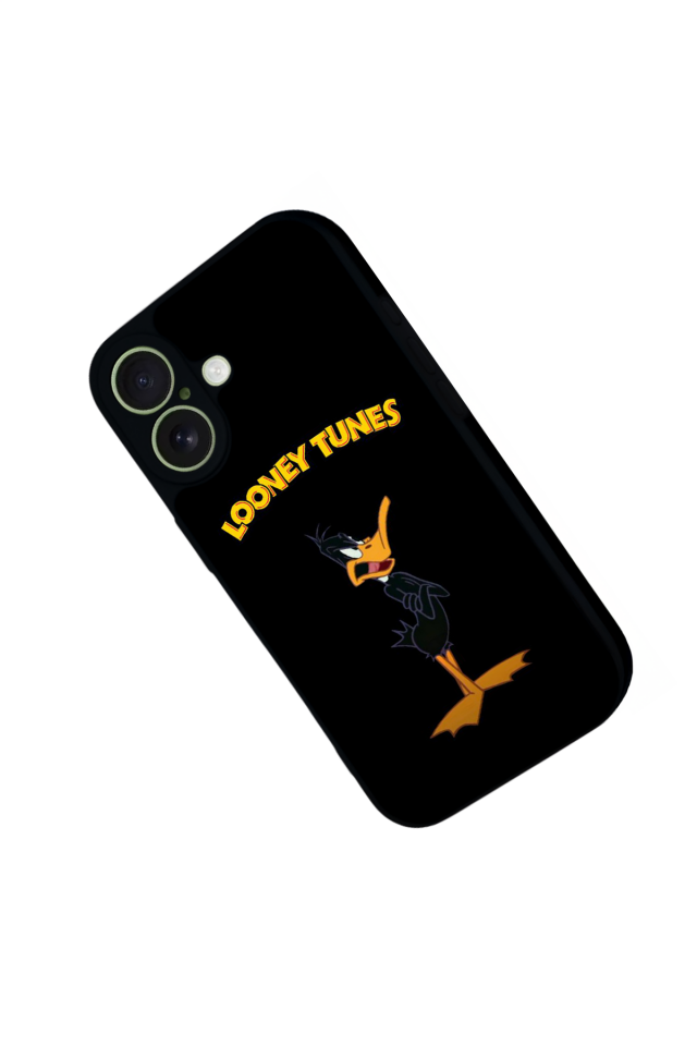 iPhone 17 Uyumlu Daffy duck Tasarımlı Glossy Premium Kılıf