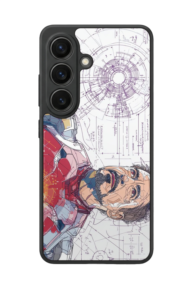 Samsung Galaxy S26 Uyumlu Iron Man ( Demir Adam ) Tasarımlı Glossy Premium Kılıf