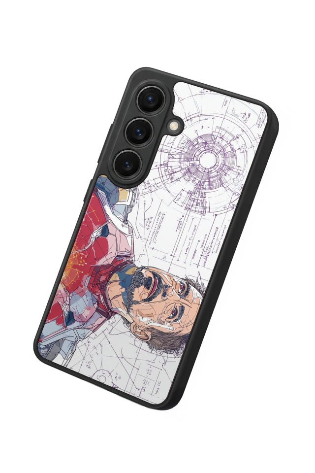 Samsung Galaxy S26 Uyumlu Iron Man ( Demir Adam ) Tasarımlı Glossy Premium Kılıf