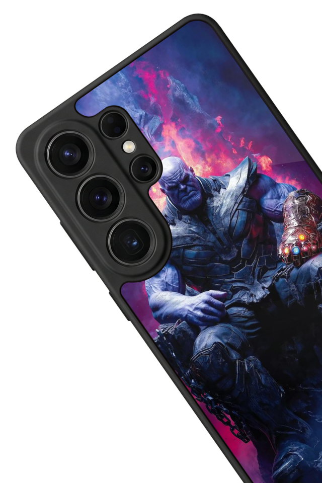 Samsung Galaxy S26 Ultra Uyumlu Thanos Tasarımlı Glossy Premium Kılıf