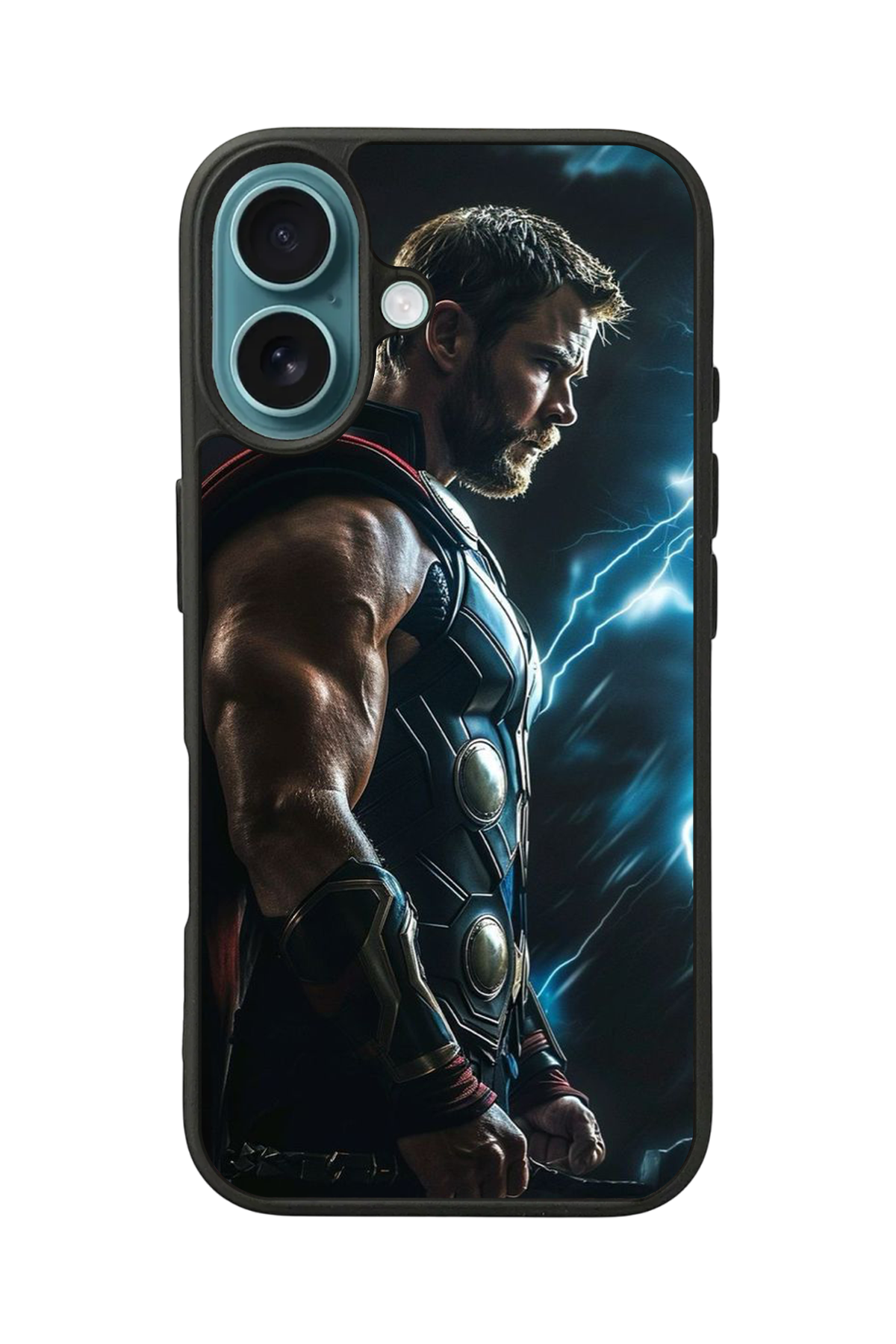 iPhone 16 Uyumlu Thor Tasarımlı Glossy Premium Kılıf
