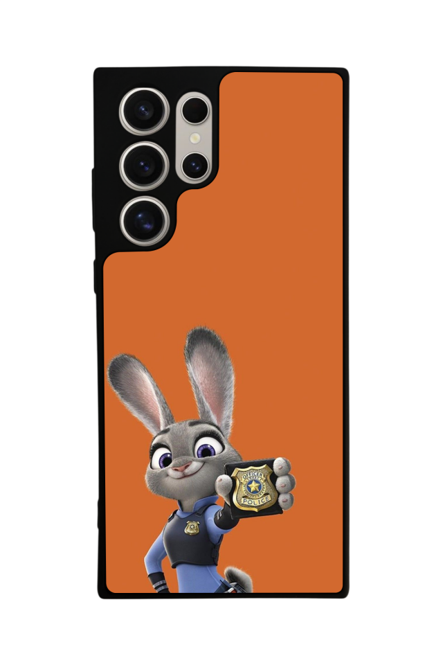 Samsung Galaxy S24 Ultra Uyumlu Zootropolis Tasarımlı Glossy Premium Kılıf