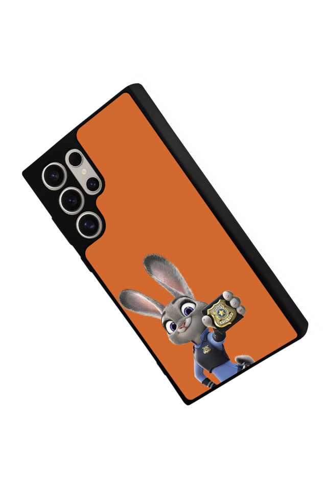 Samsung Galaxy S24 Ultra Uyumlu Zootropolis Tasarımlı Glossy Premium Kılıf