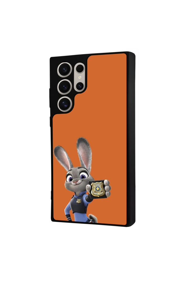 Samsung Galaxy S24 Ultra Uyumlu Zootropolis Tasarımlı Glossy Premium Kılıf