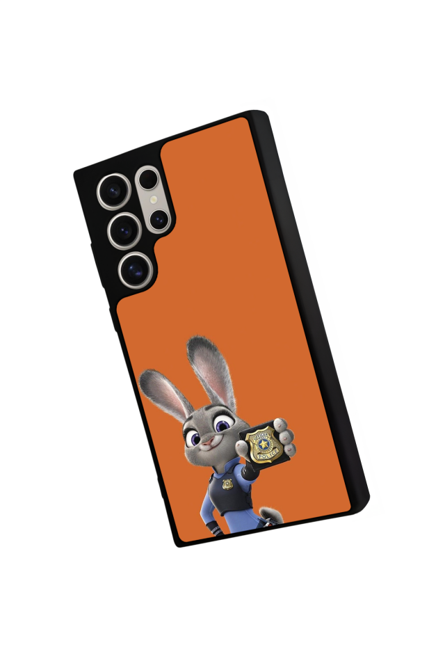 Samsung Galaxy S24 Ultra Uyumlu Zootropolis Tasarımlı Glossy Premium Kılıf