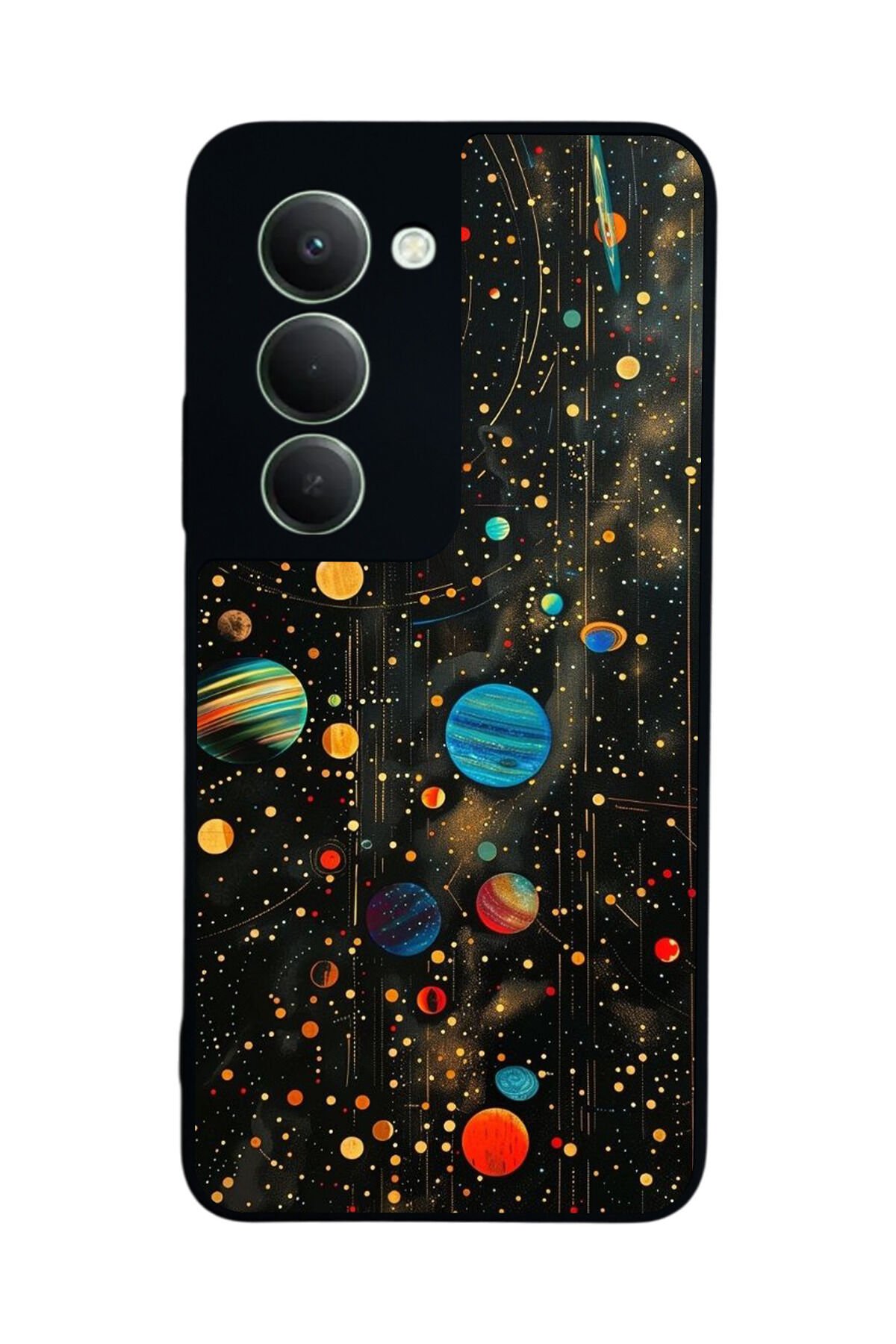 Xiaomi Redmi 15 5G Uyumlu Uzay Tasarımlı Glossy Premium Kılıf