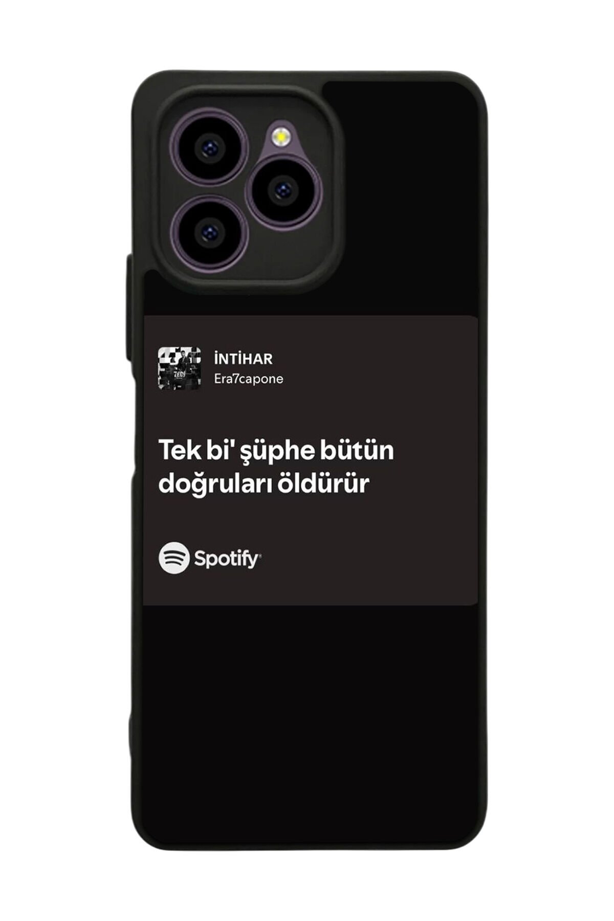 Omix X6 Uyumlu Sarki Sozleri Tasarımlı Glossy Premium Kılıf