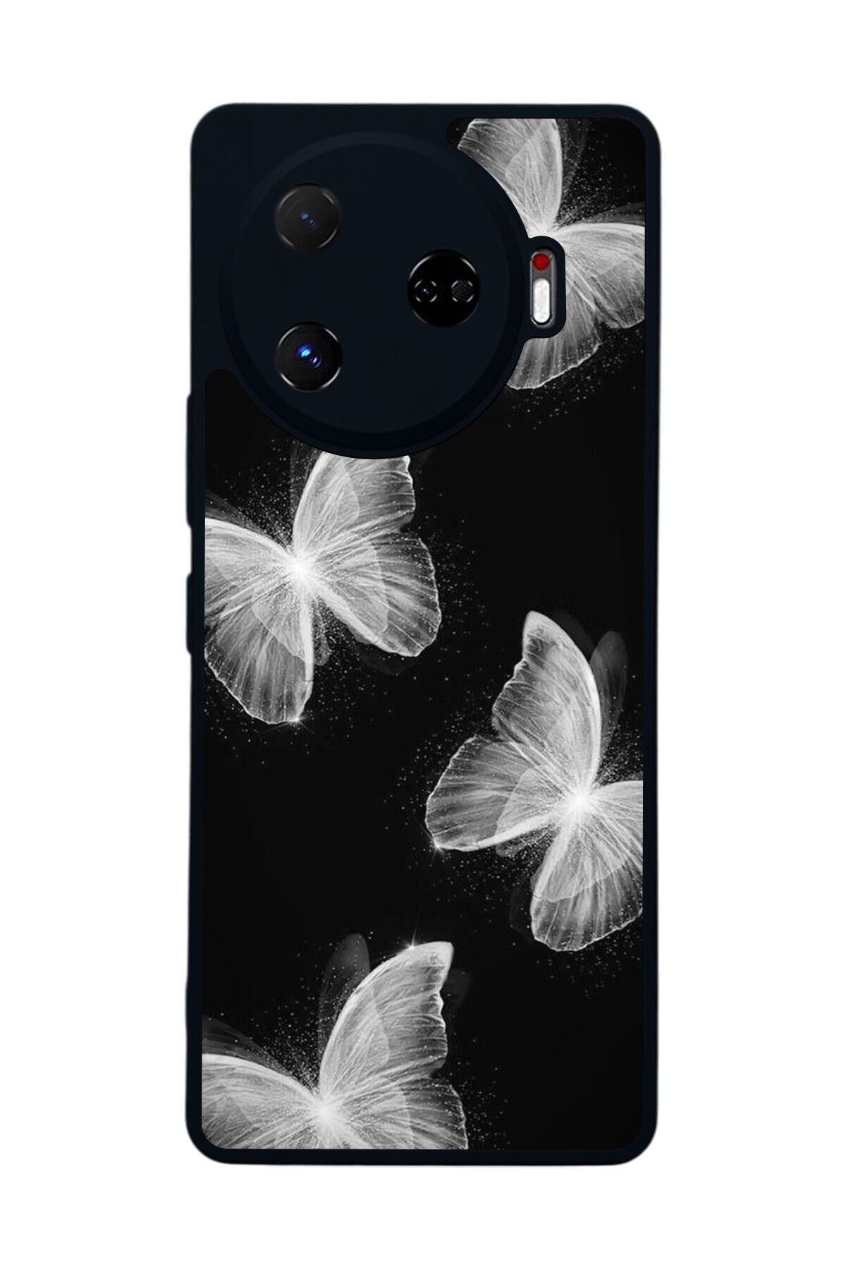 Tecno Camon 30 Pro Uyumlu Kelebek Tasarımlı Glossy Premium Kılıf