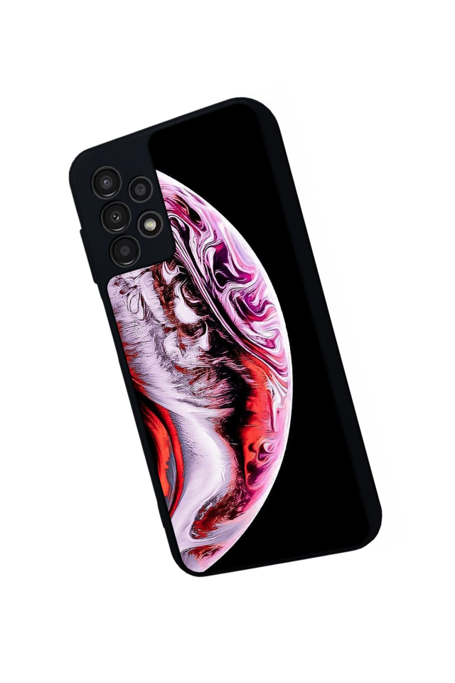 Samsung Galaxy A23 Uyumlu Ay Tasarımlı Glossy Premium Kılıf