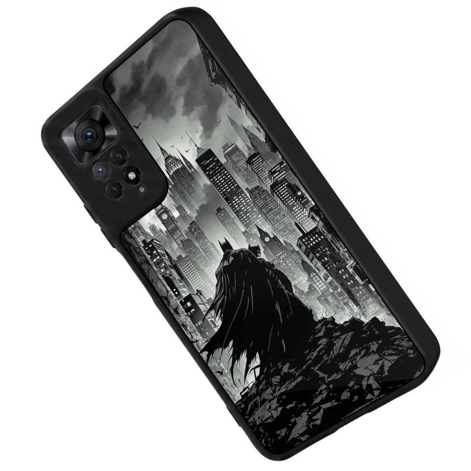 Xiaomi Redmi Note 12 Pro Uyumlu Batman Tasarımlı Glossy Premium Kılıf