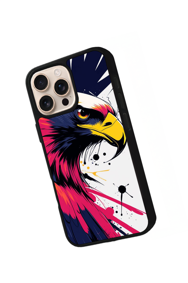 iPhone 16 Pro Max Uyumlu Besiktas Tasarımlı Glossy Premium Kılıf