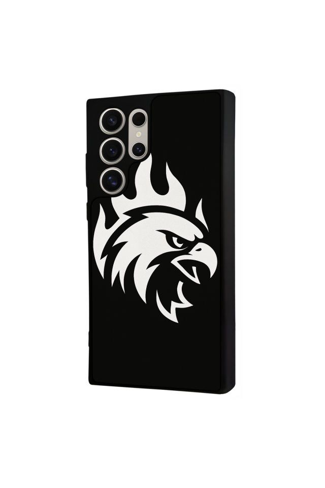 Samsung Galaxy S22 Ultra Uyumlu Besiktas Tasarımlı Glossy Premium Kılıf